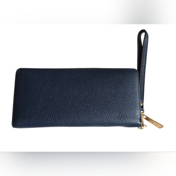 Michael Kors Navy Blue Wristlet Wallet - Picture 2 of 9